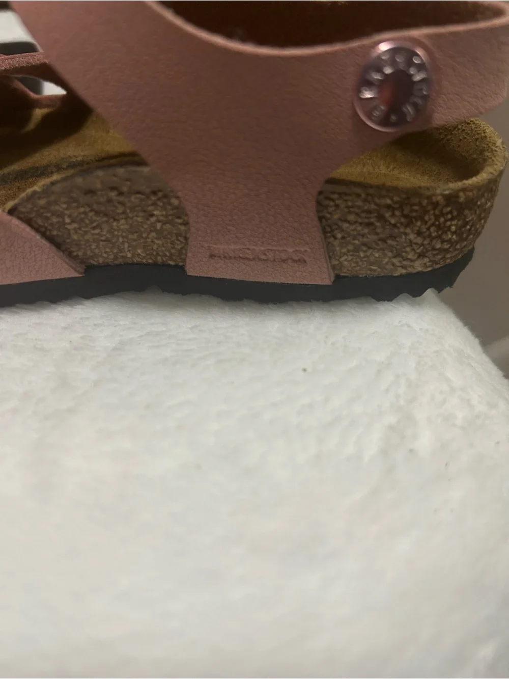 Birkenstock Kids Rose Pink Adjustable Two-Strap Sandals